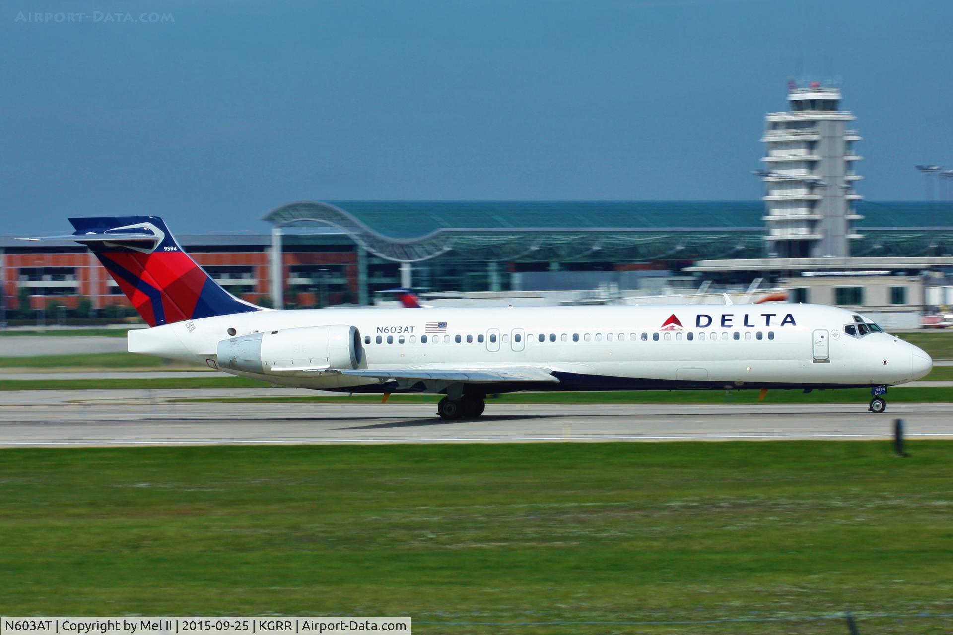 N603AT, 2001 Boeing 717-22A C/N 55127, DAL751 - KGRR-KATL - Departing RWY 8R