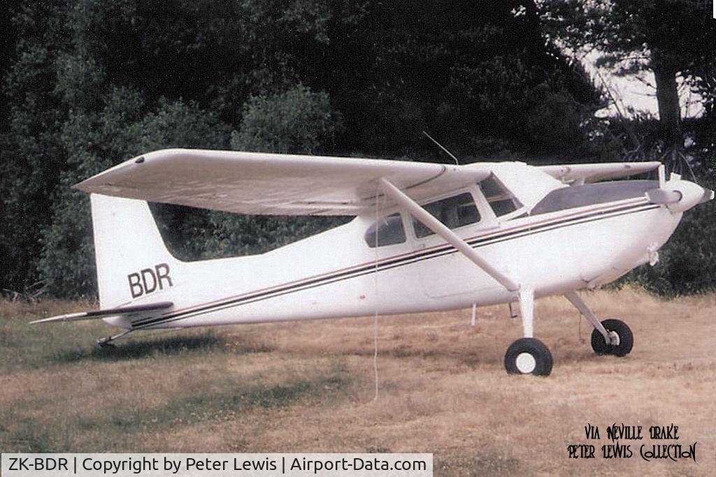 ZK-BDR, Cessna 180 C/N 32496, ex VH-FDP, Royal Flying Doctor Service