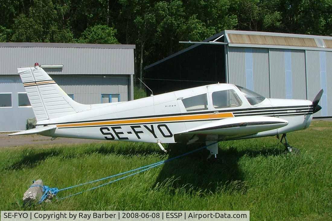 SE-FYO, 1972 Piper PA-28-140 C/N 28-7225196, Piper PA-28-140 Cherokee [28-7225196] Norrkoping-Kungsangen~SE 08/06/2008