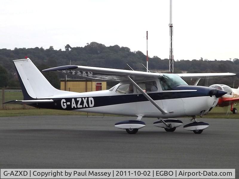 G-AZXD, 1972 Reims Cessna F172L C/N 0878, Reims/Cessna F.172L Skyhawk visiting EGBO