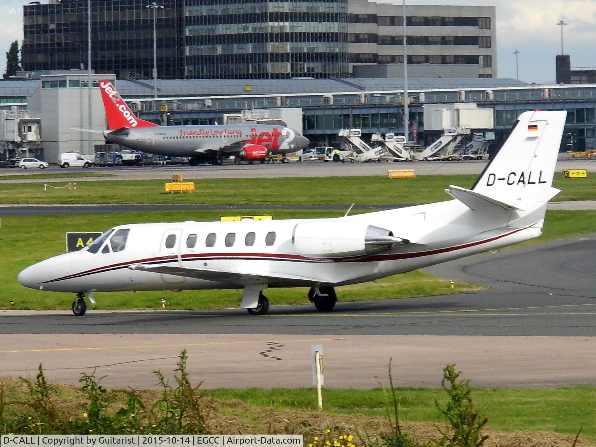 D-CALL, 1998 Cessna 550 Citation Bravo C/N 550-0834, At Manchester
