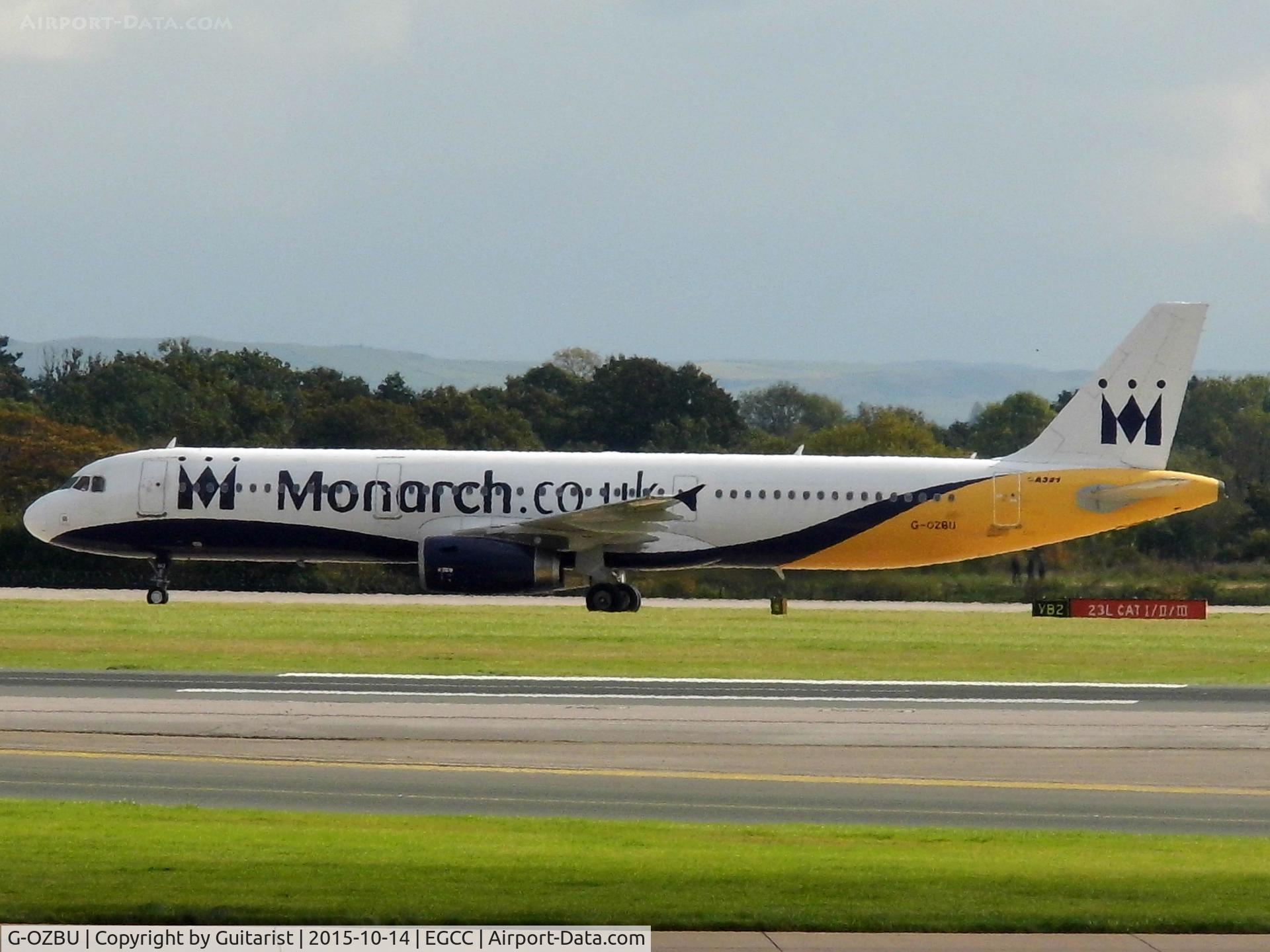 G-OZBU, 2008 Airbus A321-231 C/N 3575, At Manchester
