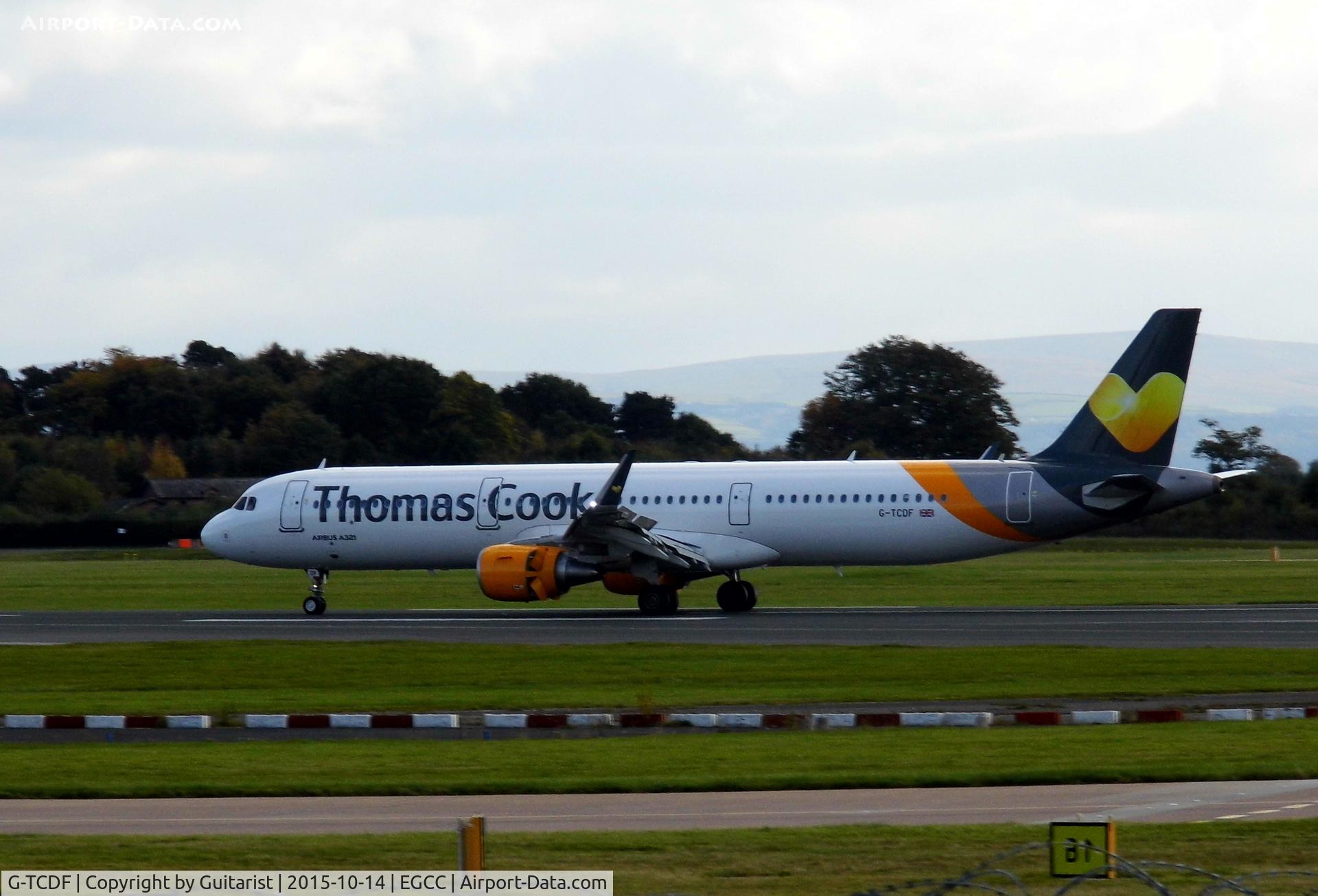 G-TCDF, 2014 Airbus A321-211 C/N 6114, At Manchester