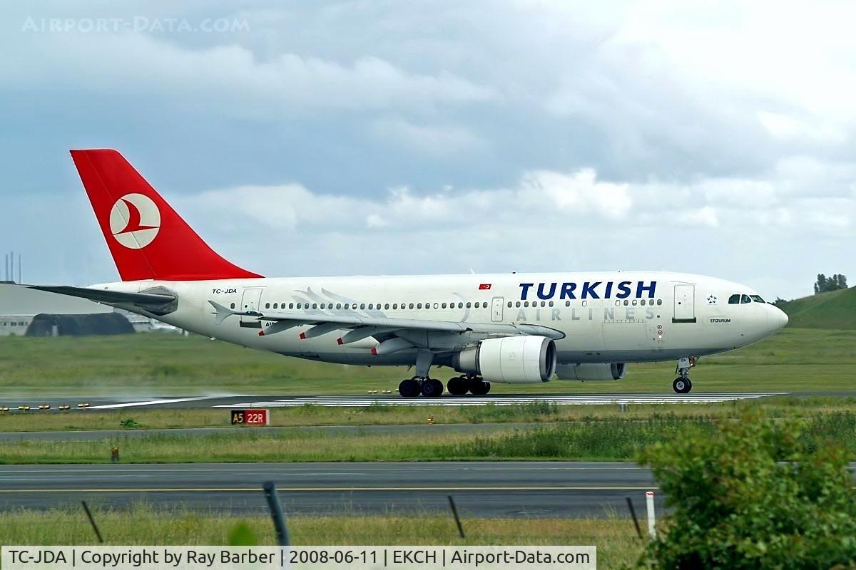 TC-JDA, 1989 Airbus A310-304 C/N 496, Airbus A310-304 [496] (THY Turkish Airlines) Copenhagen-Kastrup~OY 10/062008