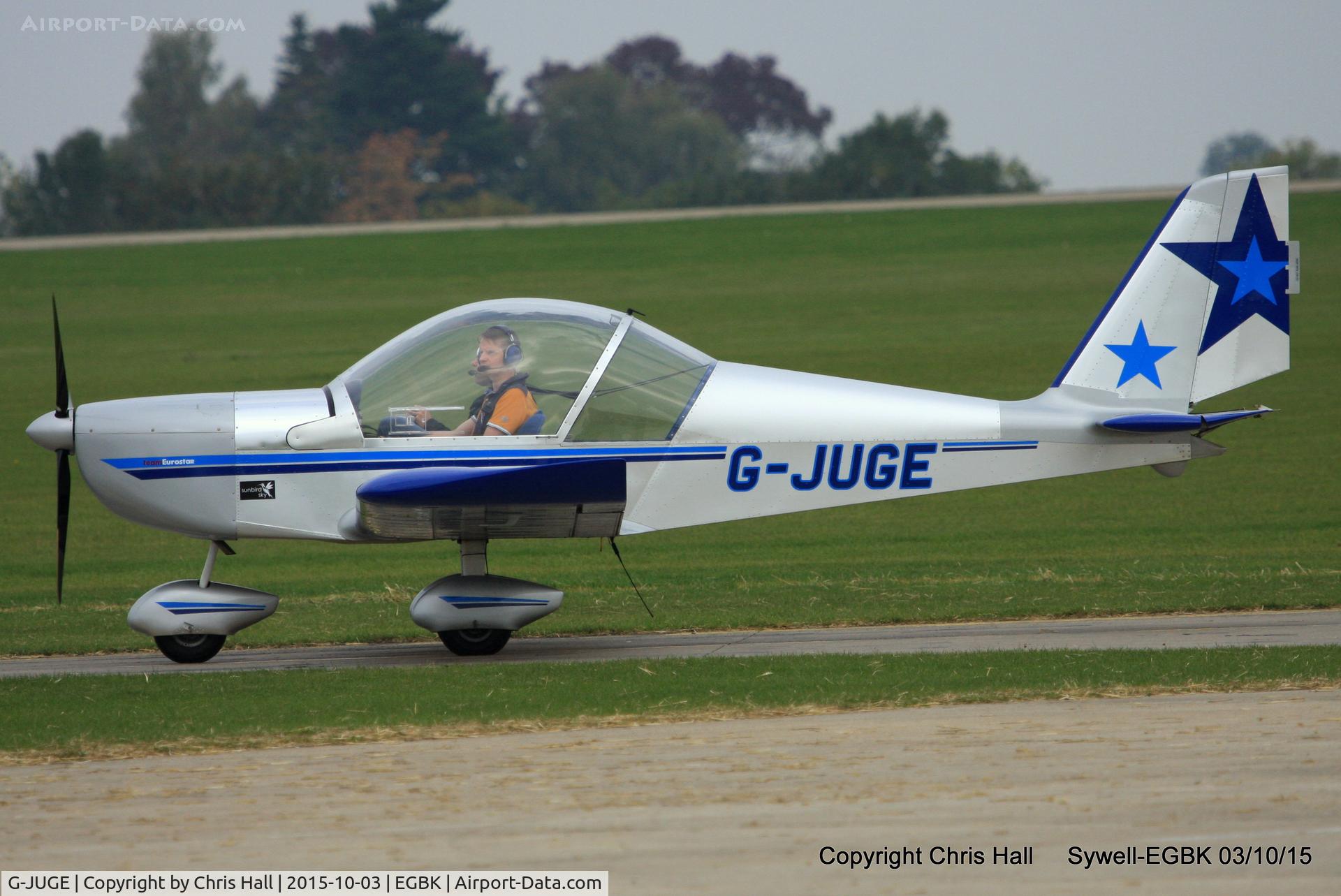 G-JUGE, 2003 Cosmik EV-97 TeamEurostar UK C/N 1709, at The Radial And Training Aircraft Fly-in