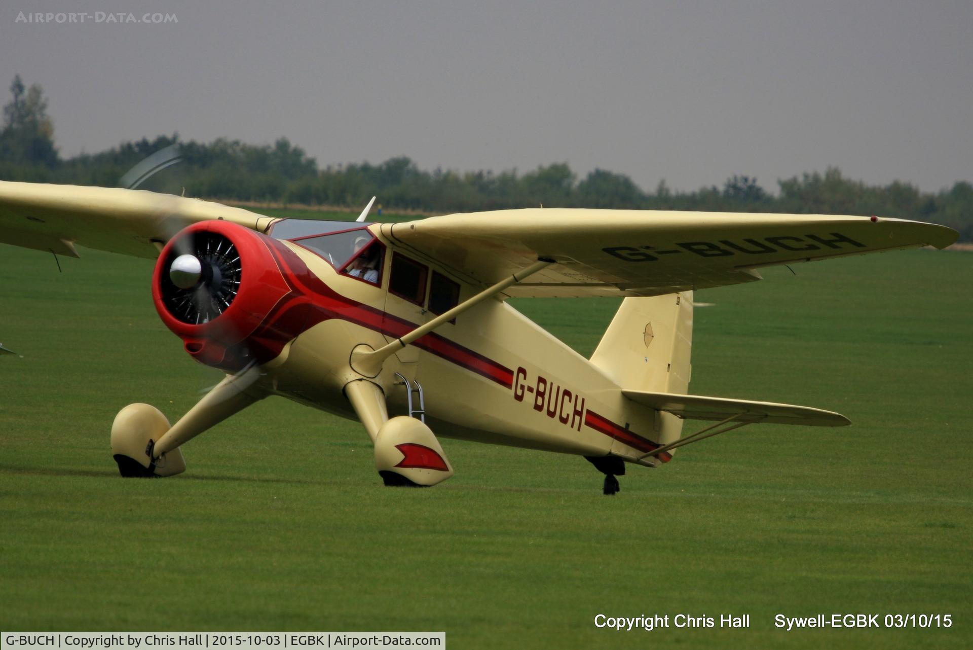 G-BUCH, 1943 Stinson V77 (AT-19) Reliant C/N 77-381, at The Radial And Training Aircraft Fly-in