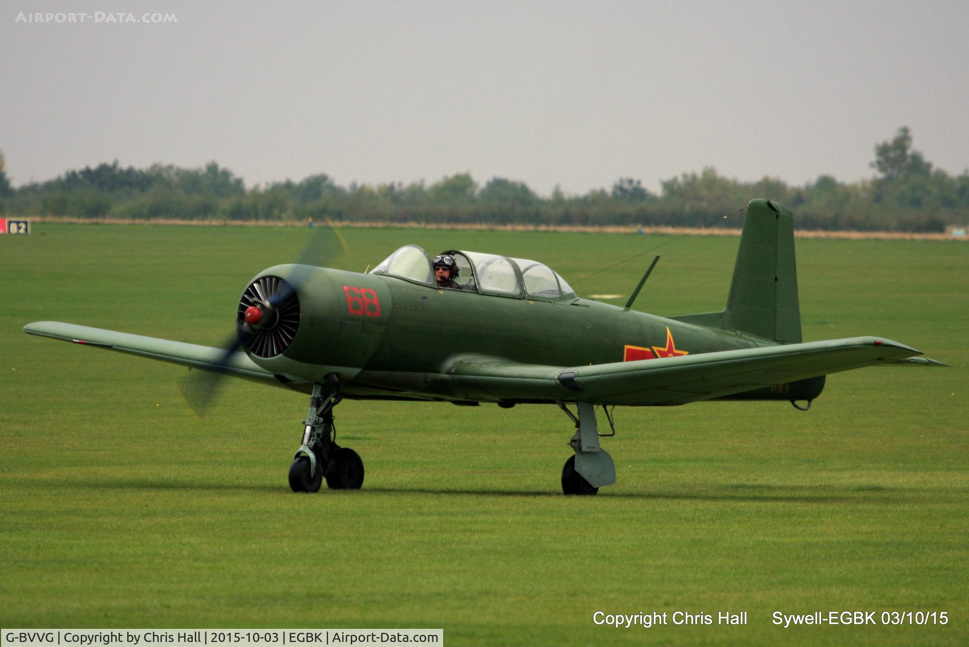 G-BVVG, 1966 Nanchang CJ-6A Chujiao C/N 2751219, at The Radial And Training Aircraft Fly-in
