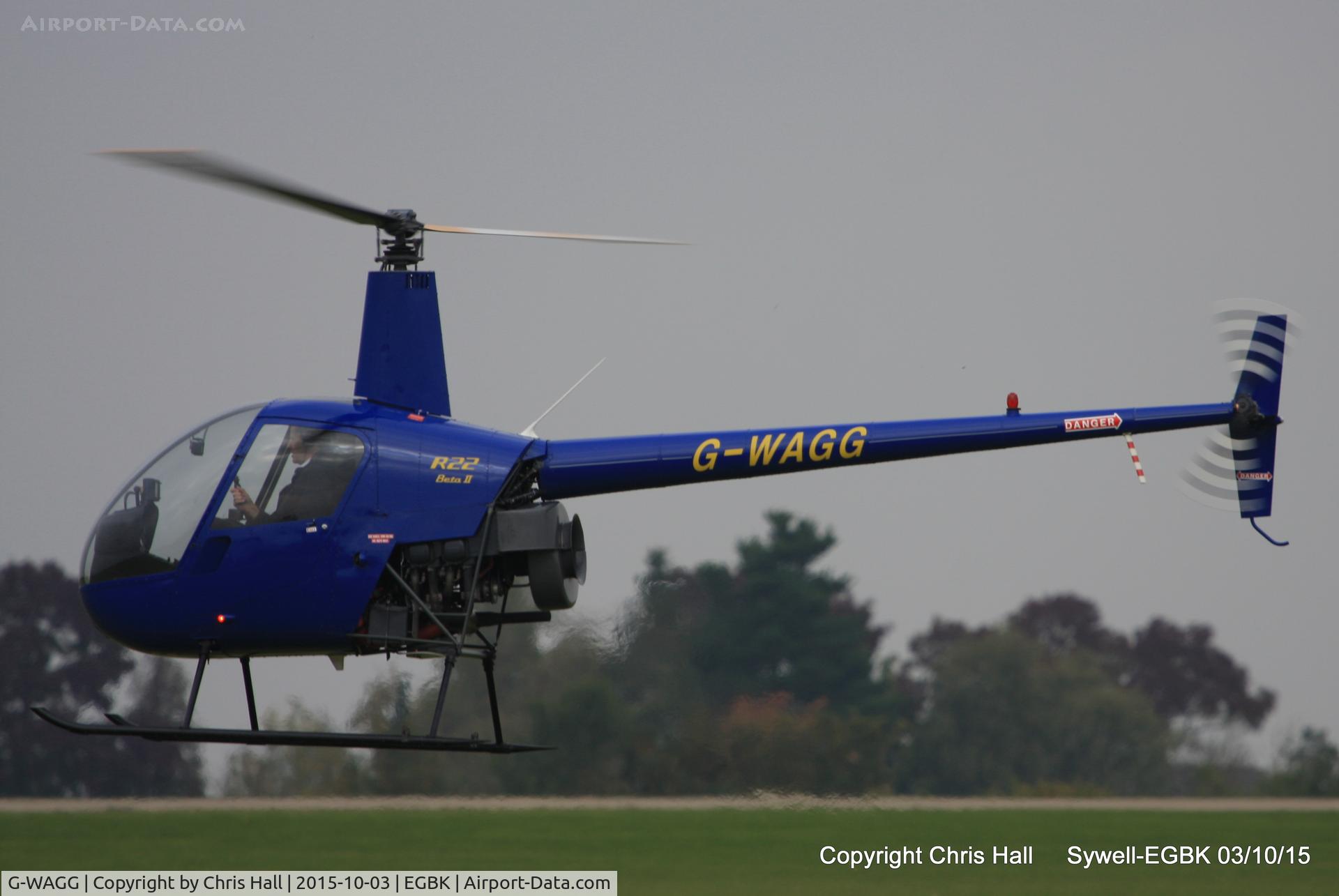 G-WAGG, 1999 Robinson R22 Beta C/N 2960, at The Radial And Training Aircraft Fly-in