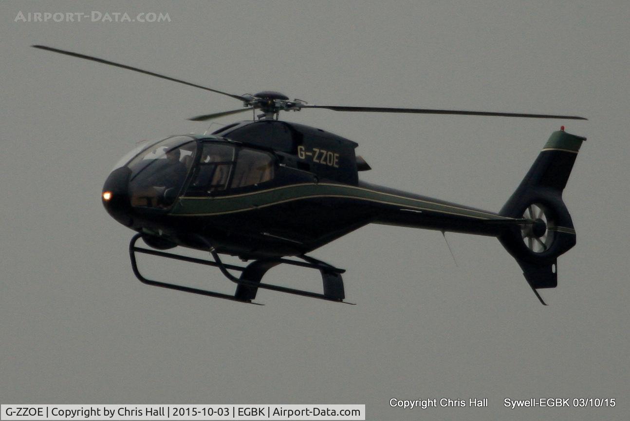 G-ZZOE, 2001 Eurocopter EC-120B Colibri C/N 1196, at The Radial And Training Aircraft Fly-in