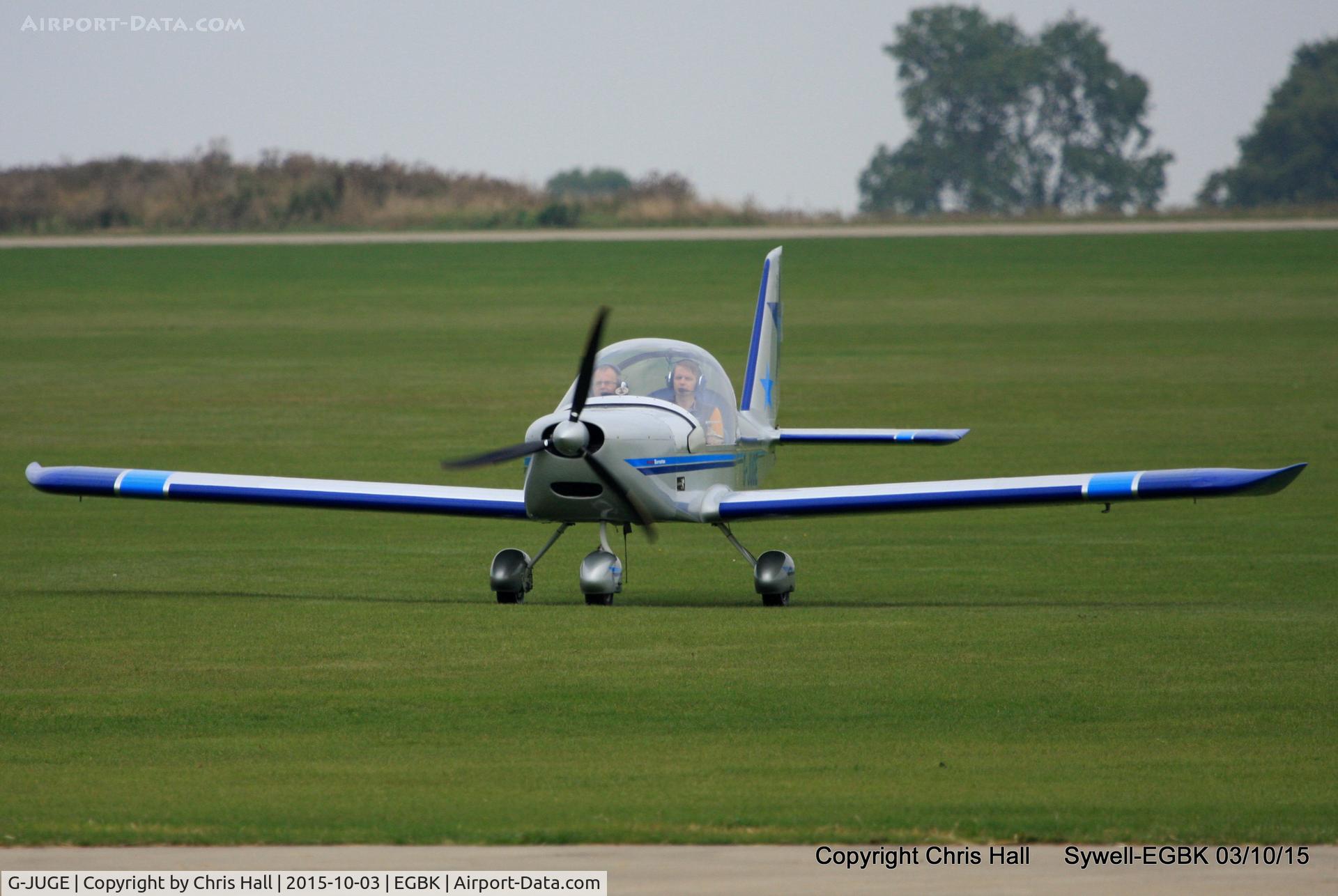 G-JUGE, 2003 Cosmik EV-97 TeamEurostar UK C/N 1709, at The Radial And Training Aircraft Fly-in