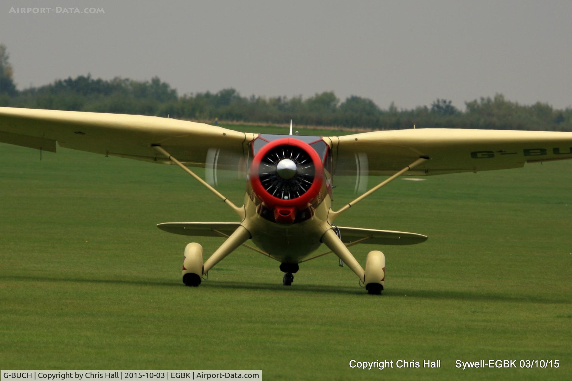 G-BUCH, 1943 Stinson V77 (AT-19) Reliant C/N 77-381, at The Radial And Training Aircraft Fly-in