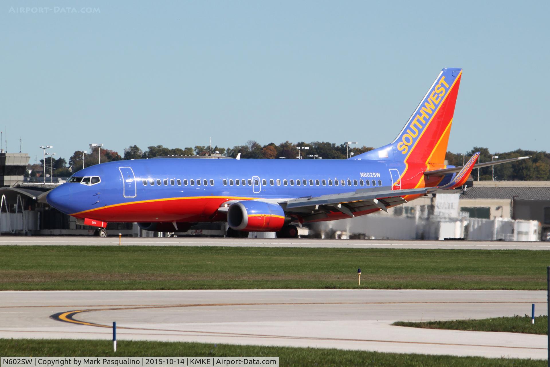 N602SW, 1995 Boeing 737-3H4 C/N 27953, Boeing 737-300