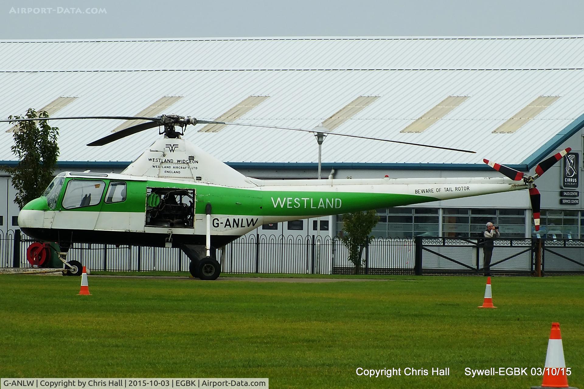 G-ANLW, 1954 Westland S.51 Widgeon Series 2 C/N WA/H/133, at The Radial And Training Aircraft Fly-in