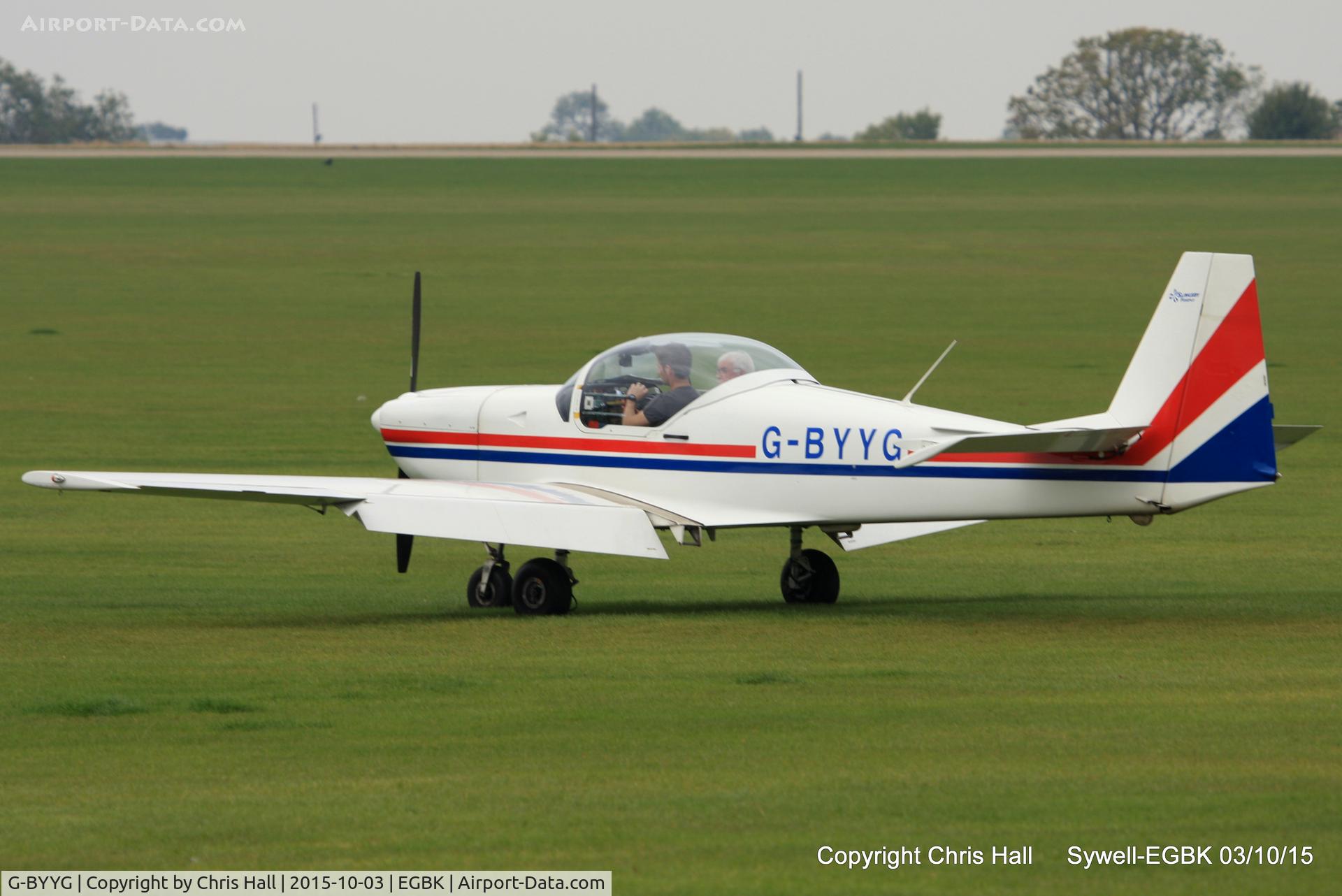 G-BYYG, 1990 Slingsby T-67C Firefly C/N 2101, at The Radial And Training Aircraft Fly-in