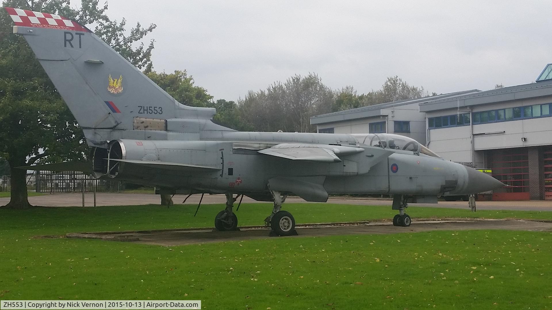ZH553, 1992 Panavia Tornado F.3 C/N 923/AT045/2192, Looking rather sad at Defence Fire Training Establishment Manston 13th Oct 2015.