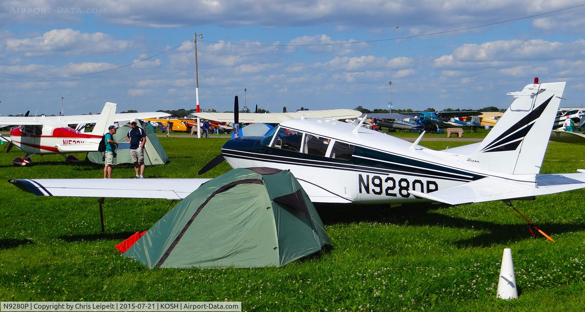 N9280P, 1967 Piper PA-24-260 Comanche C/N 24-4708, Arizona-based 1967 Piper Comanche at EAA AirVenture 2015.
