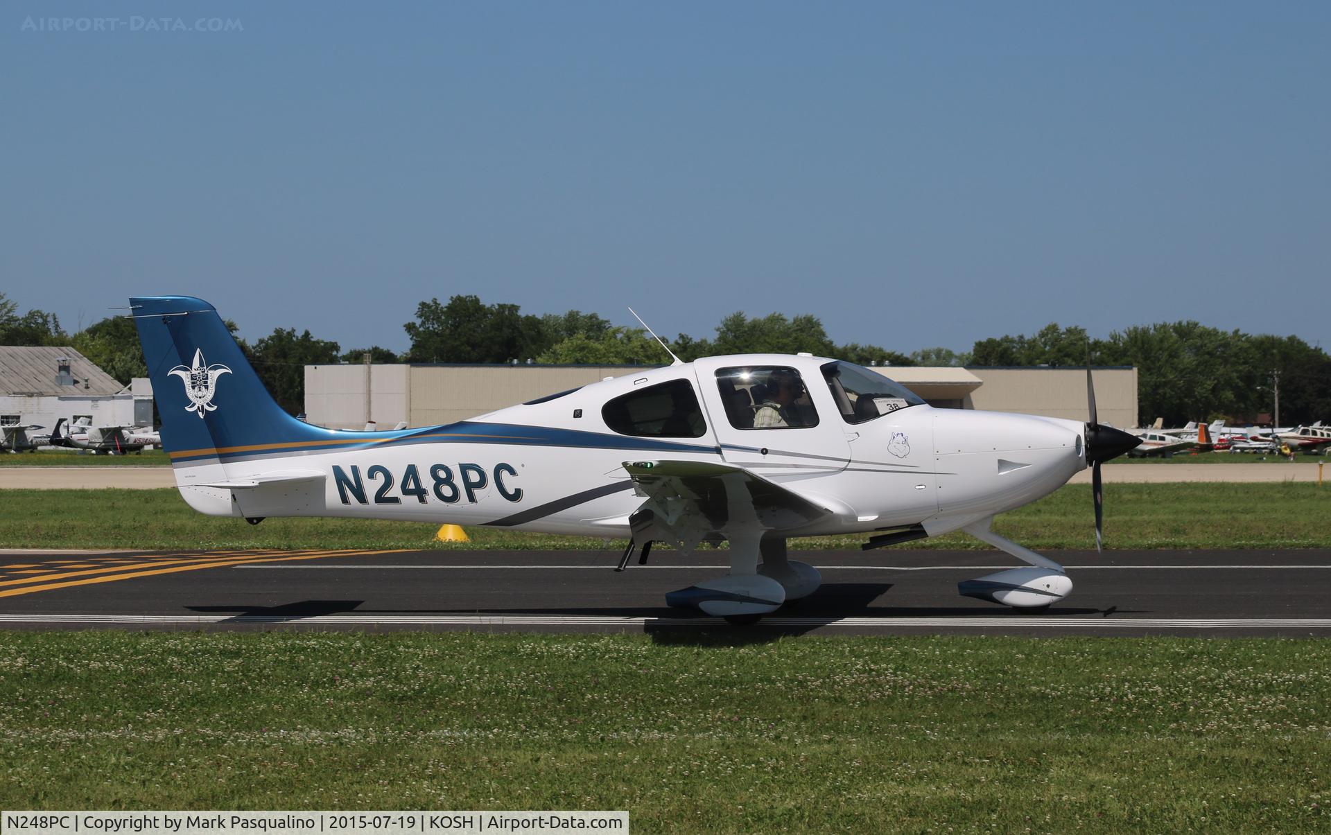 N248PC, 2015 Cirrus SR20 C/N 2287, Cirrus SR20