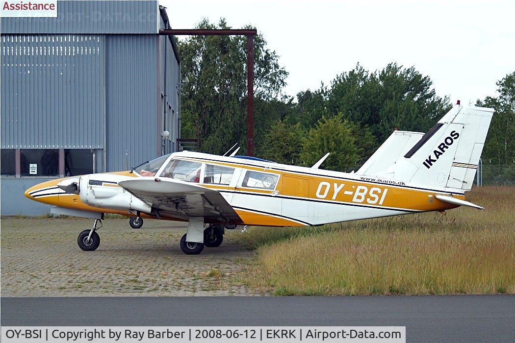 OY-BSI, 1973 Piper PA-34-200 C/N 34-7350334, Piper PA-34-200 Seneca [34-7350334] Copenhagen-Roskilde~OY 12/06/2008