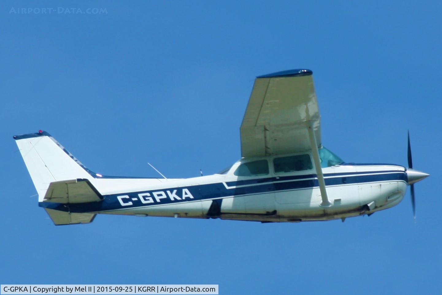 C-GPKA, 1980 Cessna 172RG Cutlass RG C/N 172RG0387, KGRR-KBRD - Departing RWY 8R