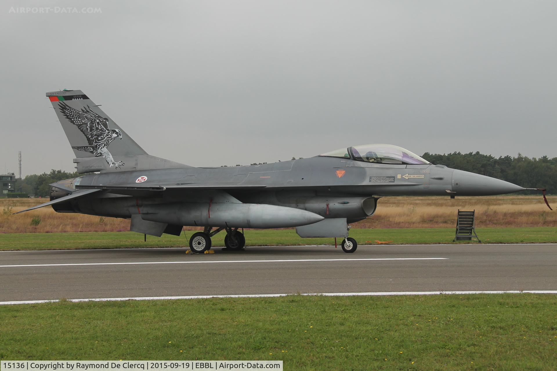 15136, 1983 General Dynamics F-16AM Fighting Falcon C/N 61-634/M17-20, Spottersday at Kleine Brogel.