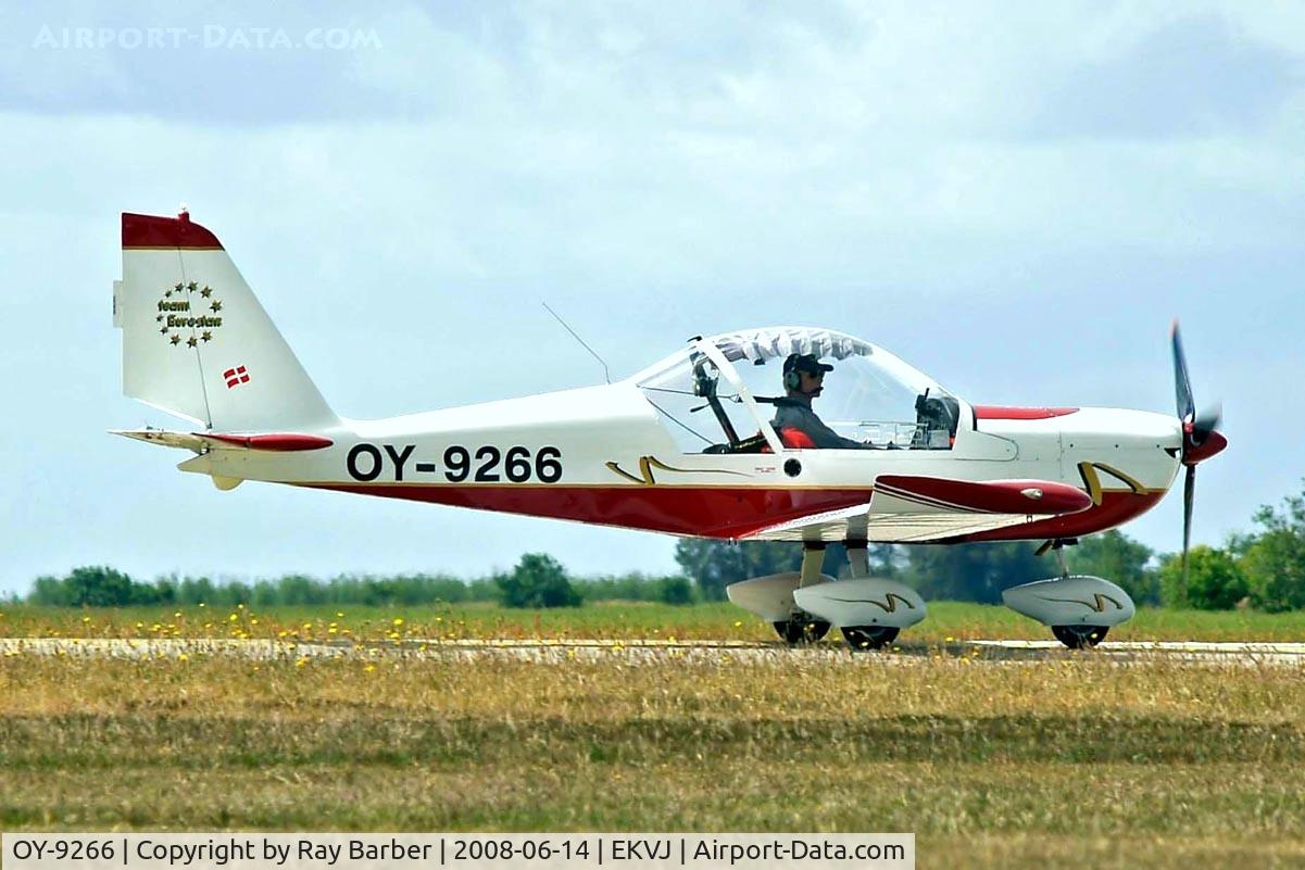 OY-9266, 2003 Evektor-Aerotechnik EV-97 Eurostar C/N 2003-1712, Evektor EV-97 Eurostar [2003-1712] Stauning~OY 14/06/2008