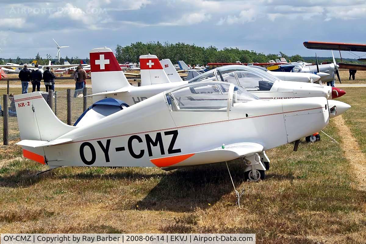 OY-CMZ, 1994 Rand Robinson KR-2 C/N 8302-5275, Rand-Robinson KR-2 [5275] Stauning~OY 14/06/2008
