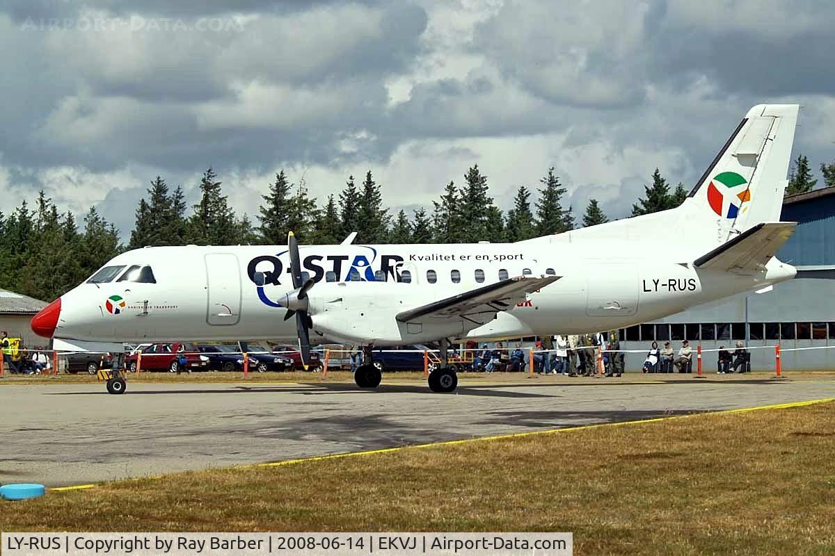 LY-RUS, 1985 Saab 340A C/N 340A-074, SAAB-Scania SF.340A [074] (Danish Air Transport) Stauning~OY 14/06/2008