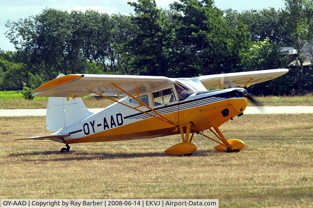 OY-AAD, 1947 SAI KZ VII Laerke C/N 157, S.A.I. KZ.VII U-4 Laerke [157] Stauning~OY 14/06/2008