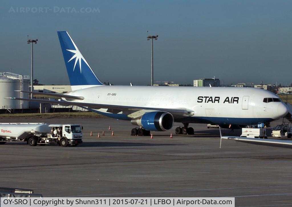 OY-SRO, 1994 Boeing 767-25E(BDSF) C/N 27194, Parked at the Terminal...