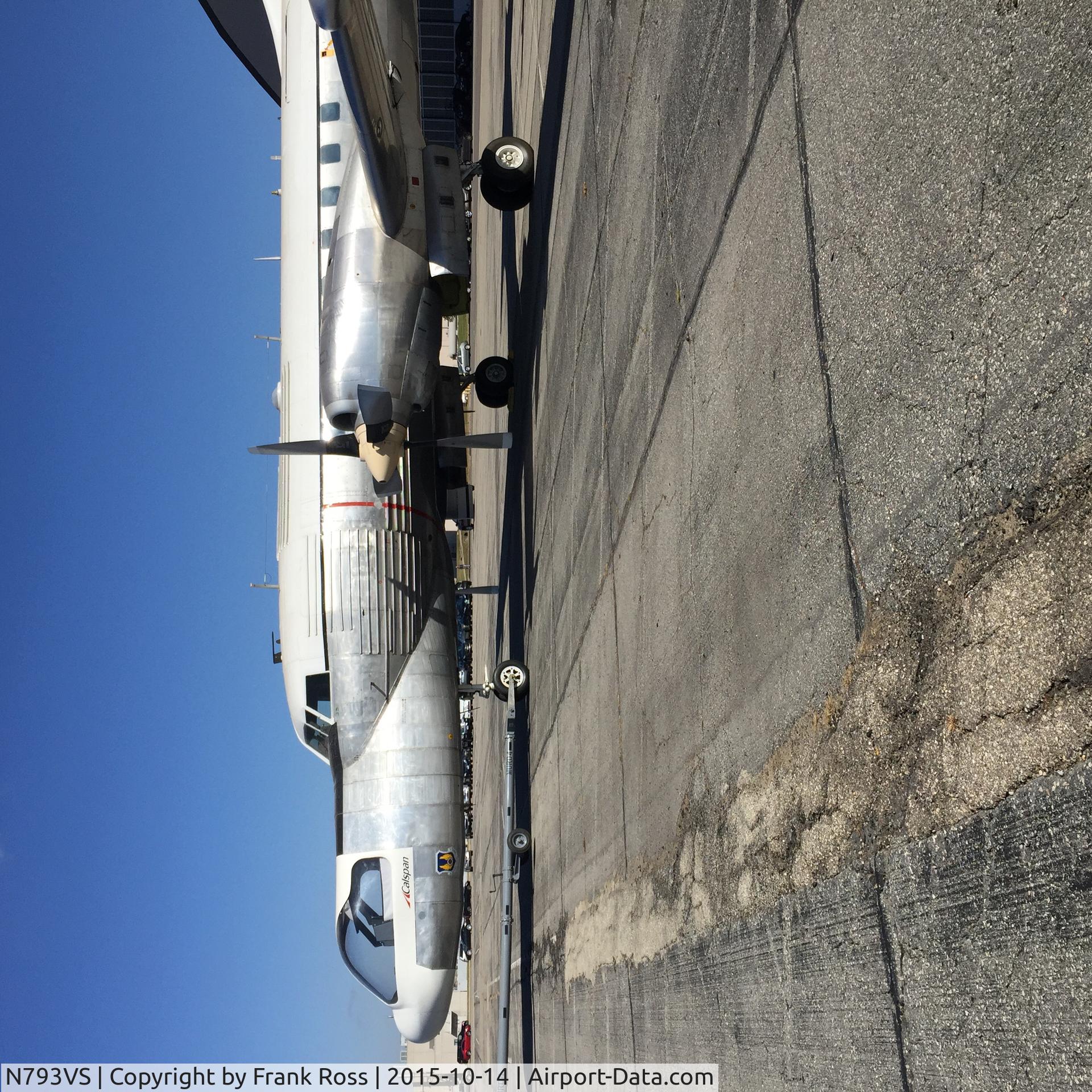 N793VS, 1955 Convair 340 C/N 245, At WPAFB in Dayton, Ohio 10/14/15