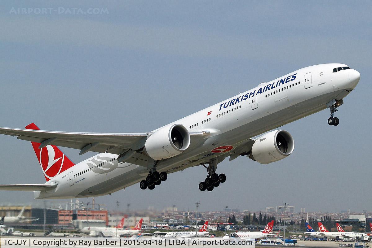 TC-JJY, 2015 Boeing 777-3F2/ER C/N 44120, Boeing 777-3F2ER [44120] (THY Turkish Airlines) Istanbul-Ataturk~TC 18/04/2015