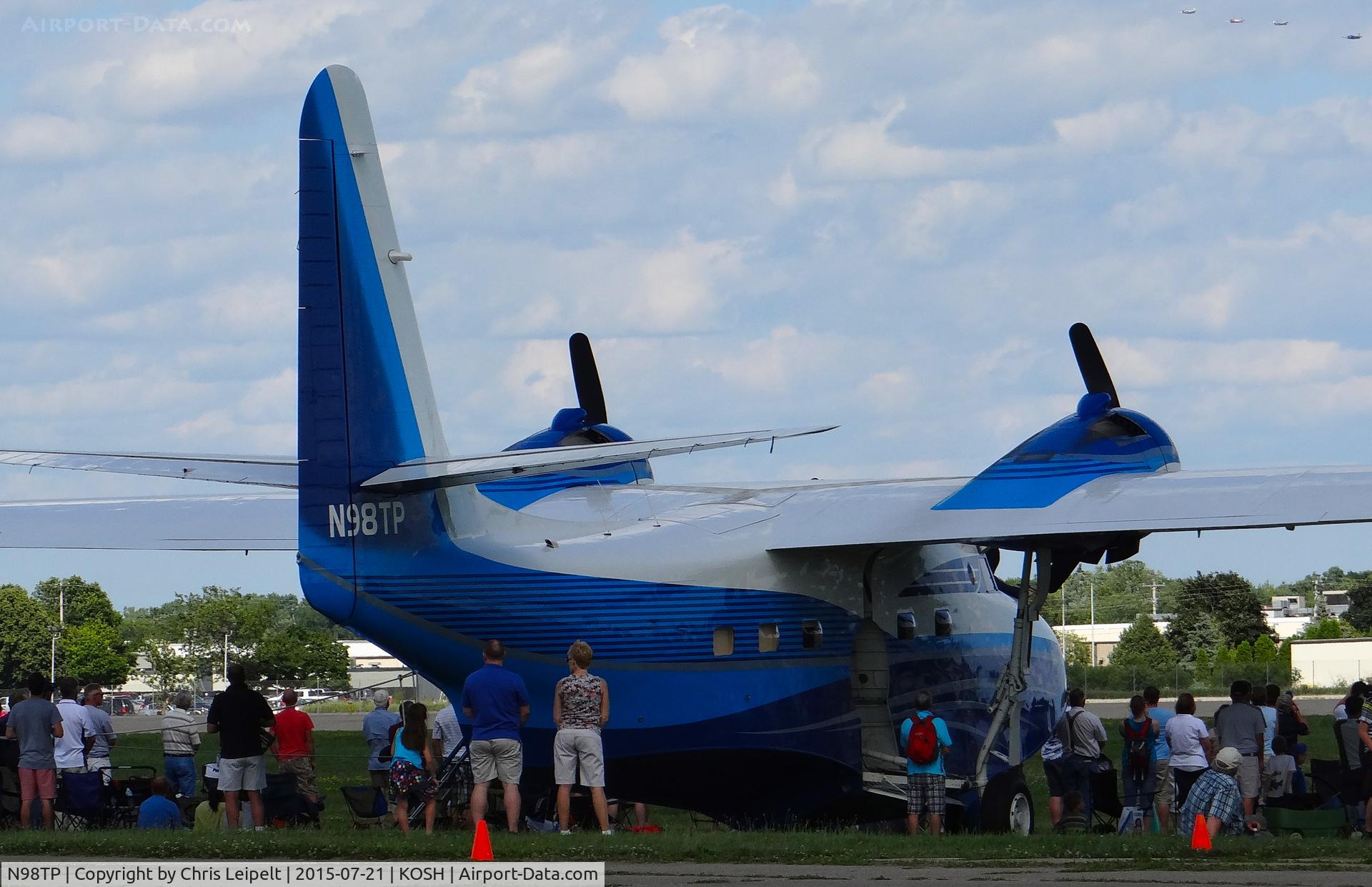 N98TP, 1951 Grumman HU-16B Albatross C/N G-243, TP Universal Exports Intl LLC (Eagan, MN) 1951 Grumman HU-16B Albatross at EAA AirVenture 2015.