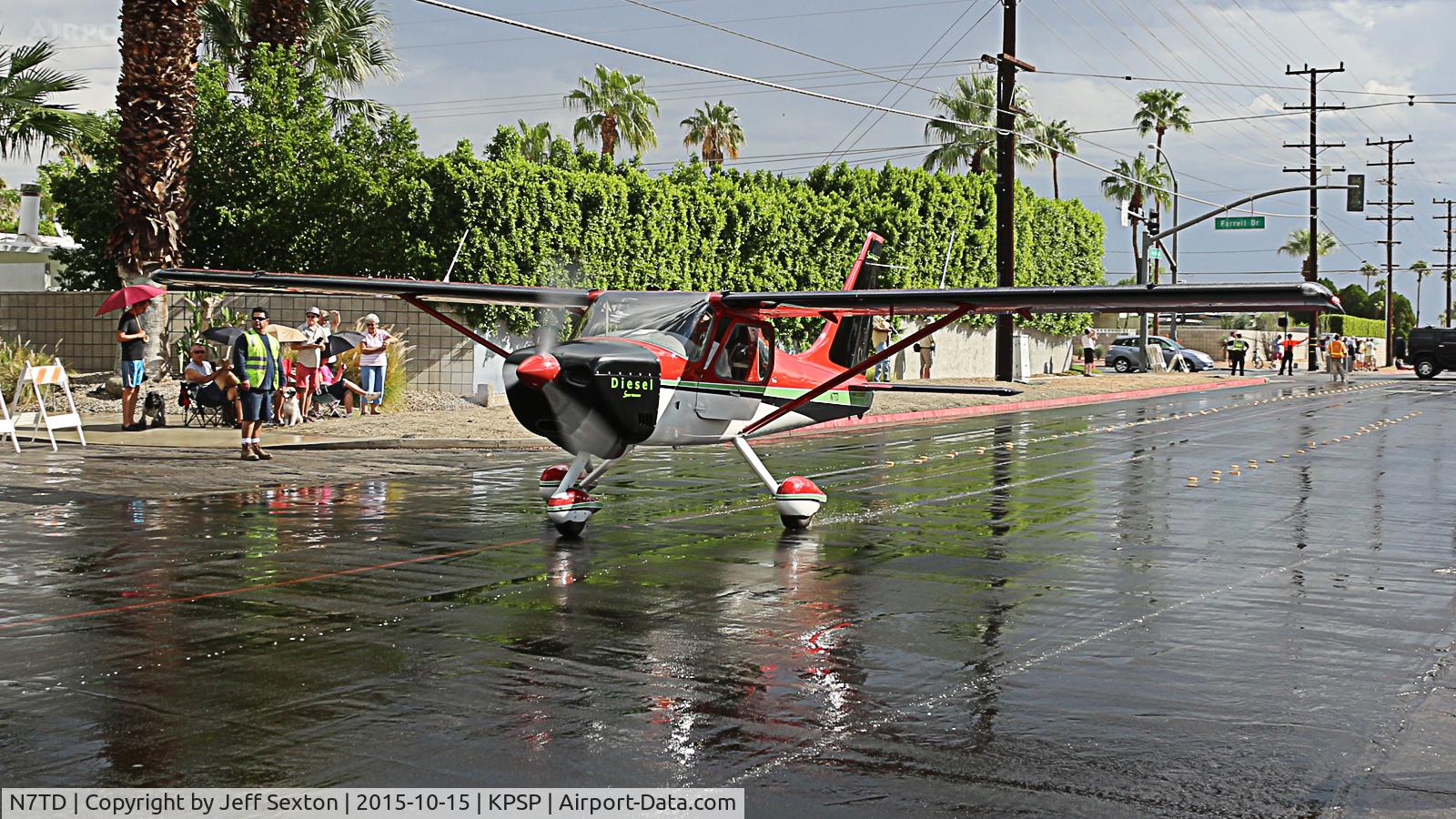 N7TD, 2014 Glasair GS-2 Sportsman C/N 7371, Parade of Planes 2015 - Palm Springs