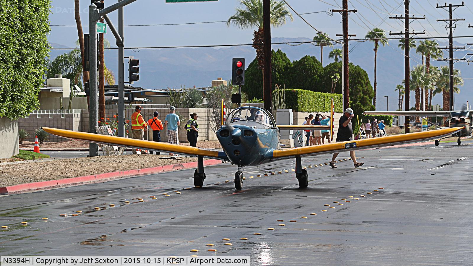 N3394H, 1946 Erco 415C Ercoupe C/N 4019, Parade of Planes 2015 - Palm Springs