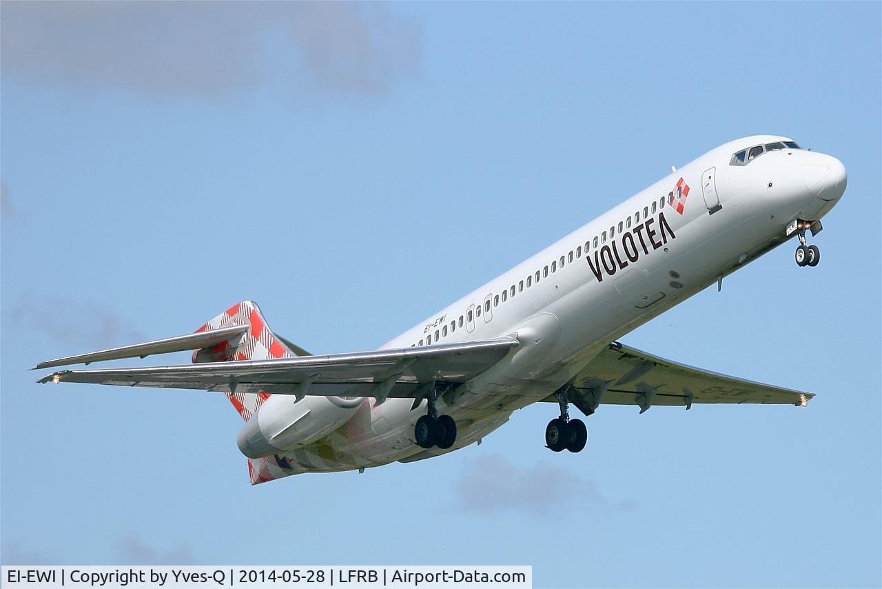 EI-EWI, 2003 Boeing 717-2BL C/N 55170, Boeing 717-2BL, Take-off rwy 07R, Brest-Bretagne Airport (LFRB-BES)