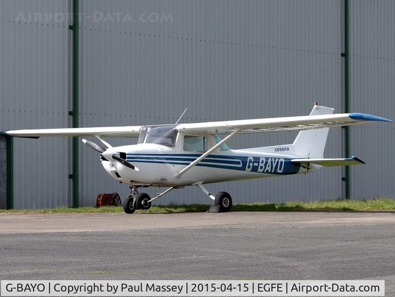 G-BAYO, 1973 Cessna 150L C/N 150-74435, Based @ Haverfordwest. EX:-N19471. Operated by Flywales.