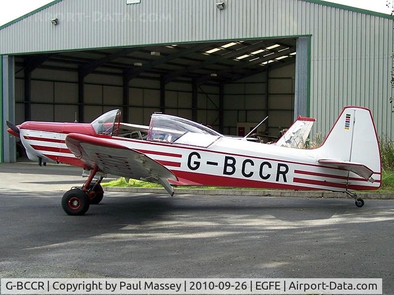 G-BCCR, 1975 Piel CP-301 Emeraude C/N PFA 712, Based @ Haverfordwest when photographed.