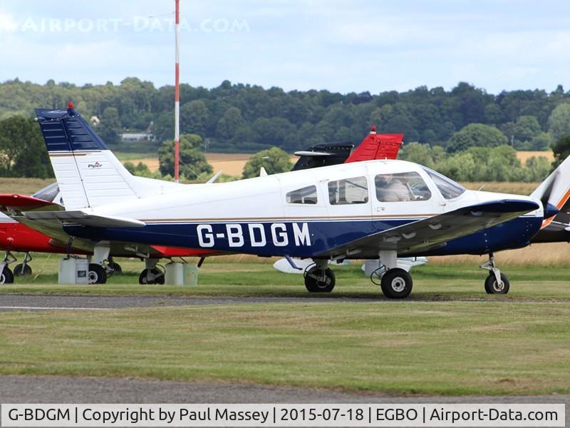G-BDGM, 1974 Piper PA-28-151 Cherokee Warrior C/N 28-7415165, Based @ Halfpenny Green. EX:-N41307