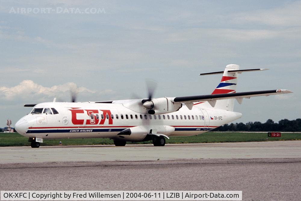 OK-XFC, 1992 ATR 72-202 C/N 299, CSA