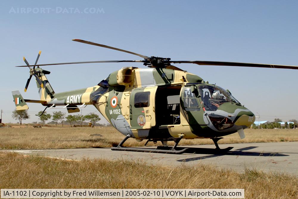 IA-1102, Hindustan Aeronautics Dhruv C/N Not found IA-1102, 