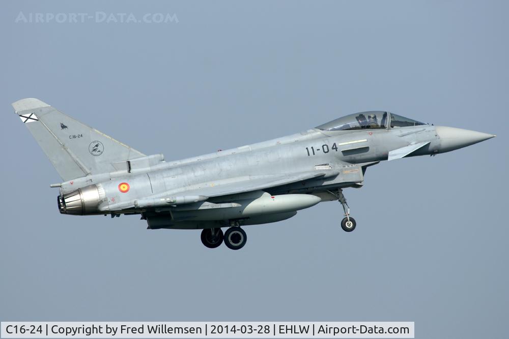 C16-24, Eurofighter EF-2000 Typhoon S C/N SS004, ALA 11