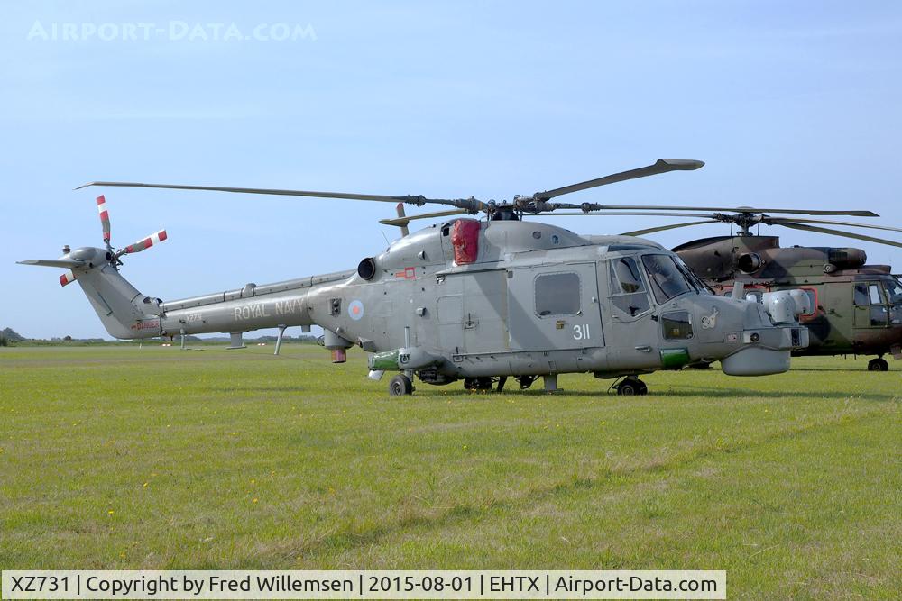 XZ731, 1980 Westland Lynx HMA.8SRU C/N 204, 815SQ