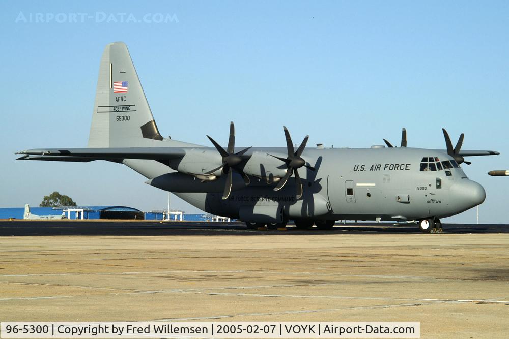 96-5300, 1996 Lockheed Martin WC-130J Hercules C/N 382-5451, 403AW
