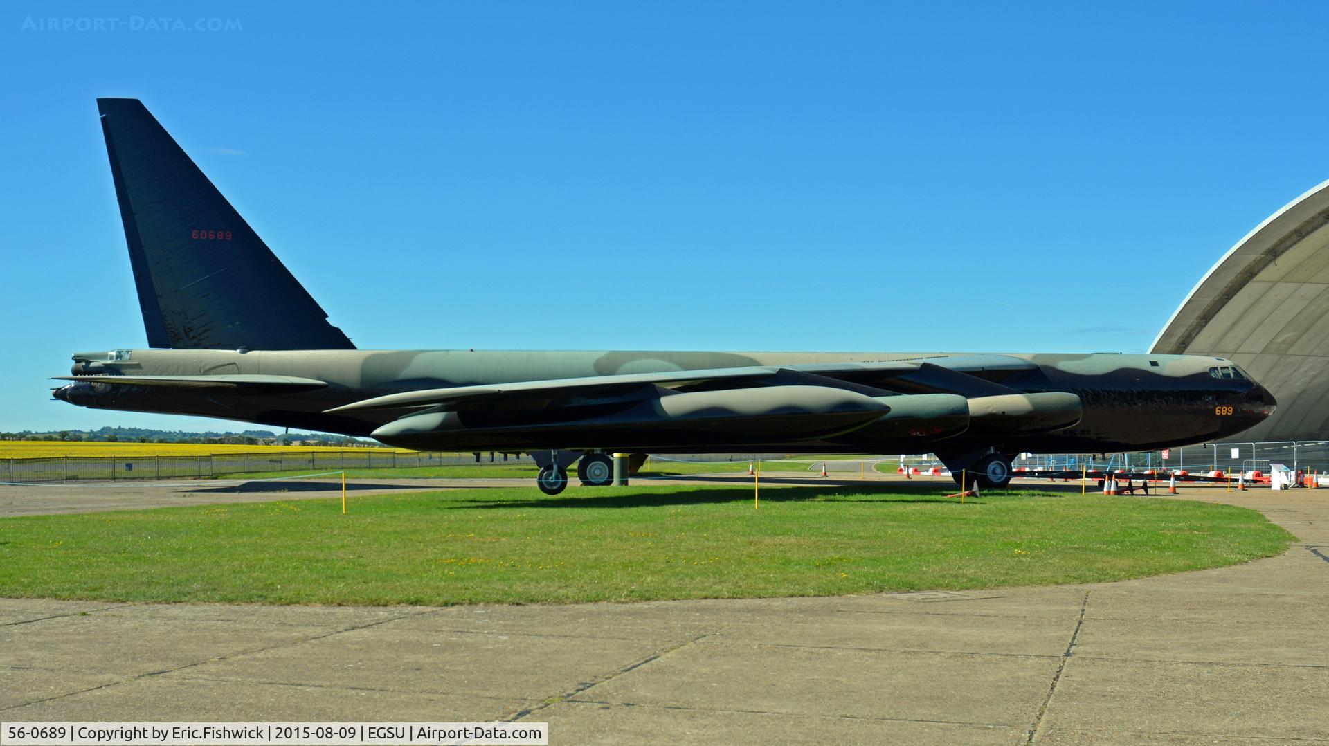 56-0689, 1956 Boeing B-52D Stratofortress C/N 464060, 2. 56-0689 due to return to the American Air Museum, Duxford, Cambridgeshire.