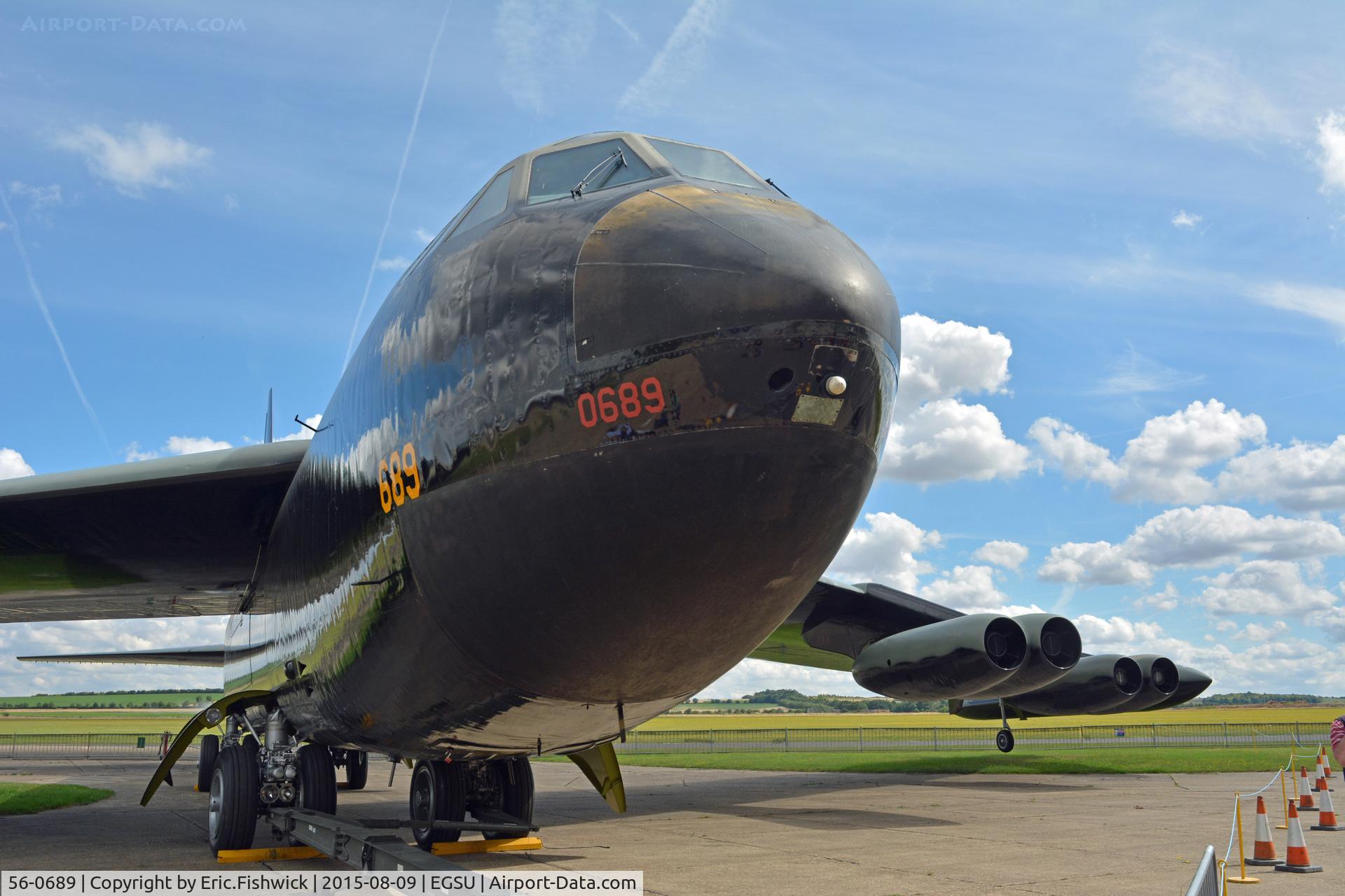 56-0689, 1956 Boeing B-52D Stratofortress C/N 464060, 3. 56-0689 due to return to the American Air Museum, Duxford, Cambridgeshire.