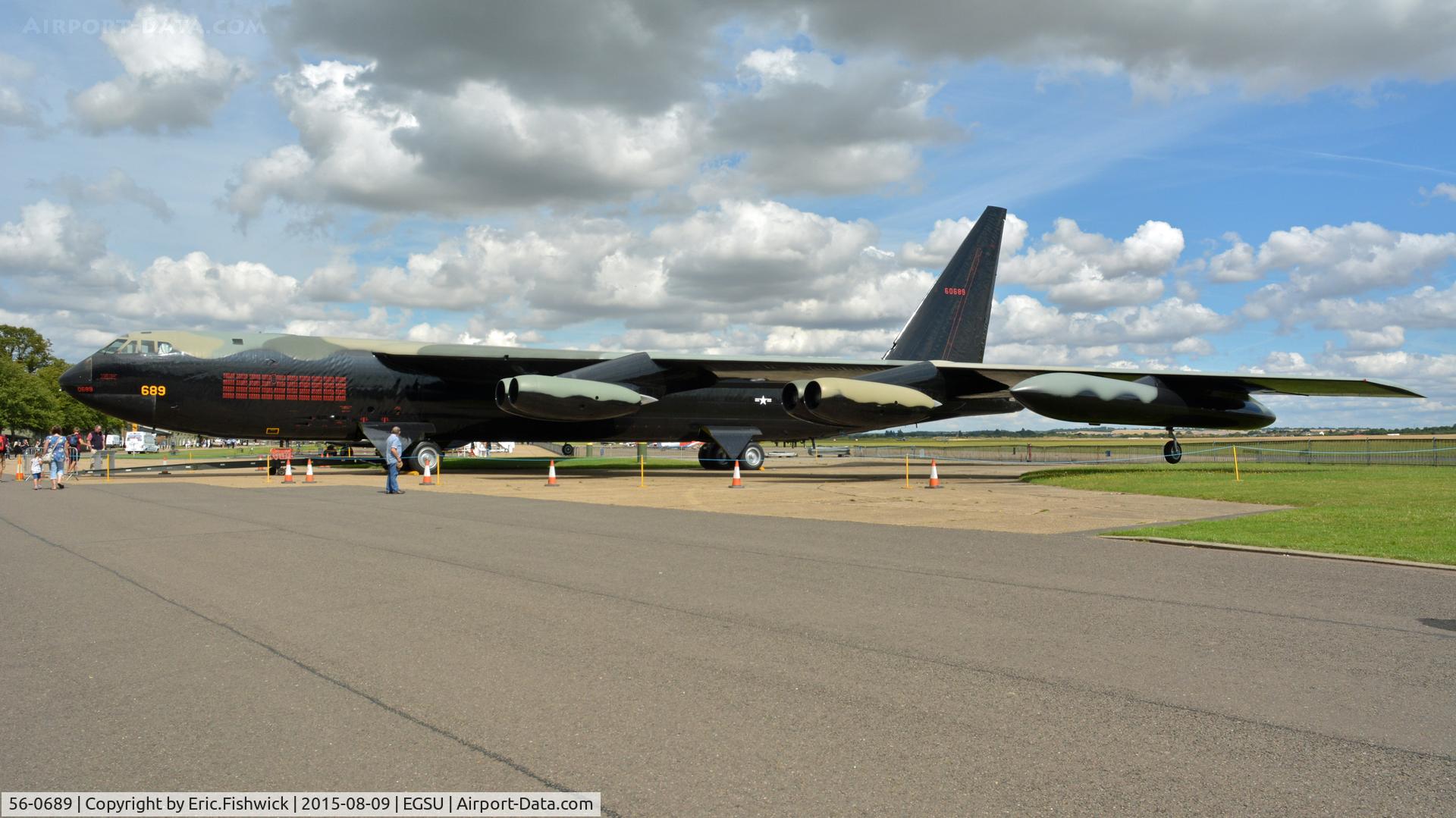 56-0689, 1956 Boeing B-52D Stratofortress C/N 464060, 1. 56-0689 due to return to the American Air Museum, Duxford, Cambridgeshire.