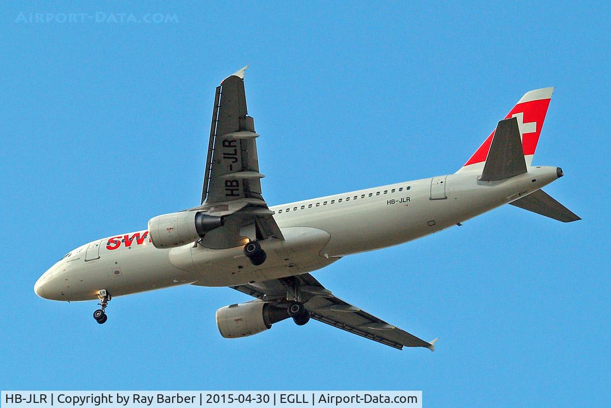 HB-JLR, 2012 Airbus A320-214 C/N 5037, Airbus A320-214 [5037] (Swiss International Air Lines) Home~G 30/04/2015. On approach 27R.