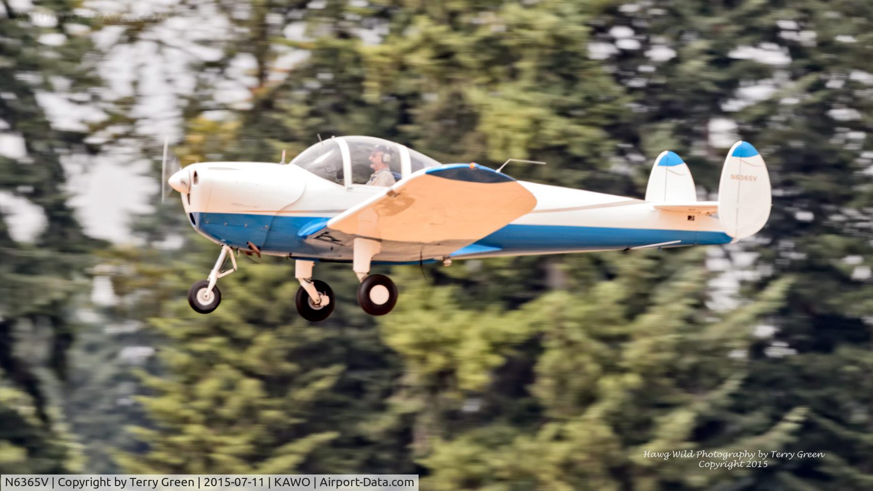 N6365V, 1965 Alon A2 Aircoupe C/N A-41, 2015 Arlington Fly-In