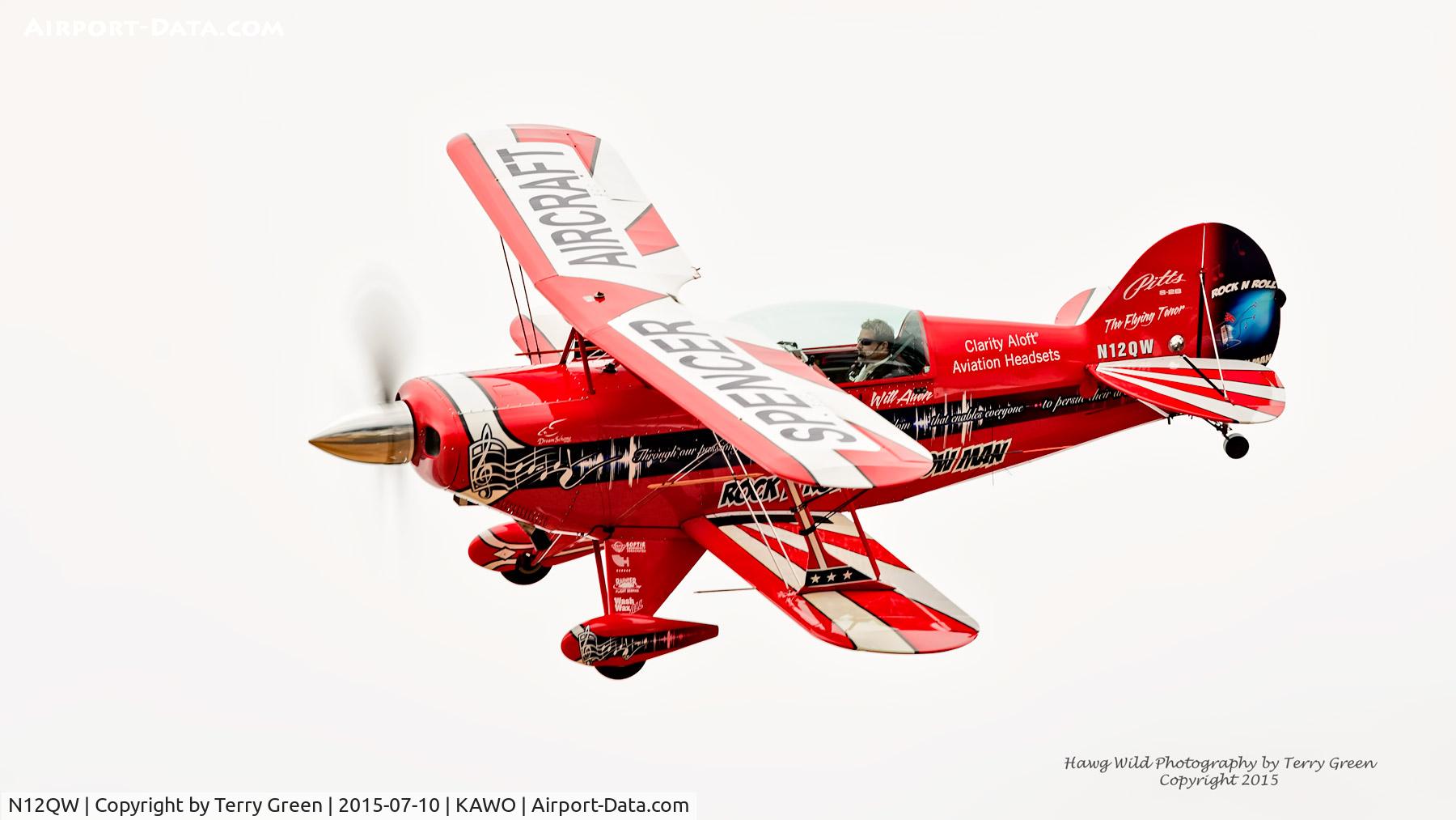 N12QW, 1984 Pitts S-2B Special C/N 5053, 2015 Arlington Fly-In