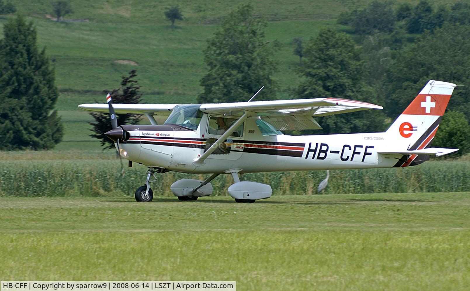 HB-CFF, 1981 Reims F152 C/N 1869, Precision flying contest.